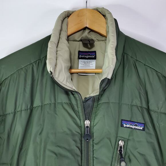 Vintage Patagonia Jacket Men’s L Green Das Parka Puffer Coat 8339ofa - Picture 4 of 15